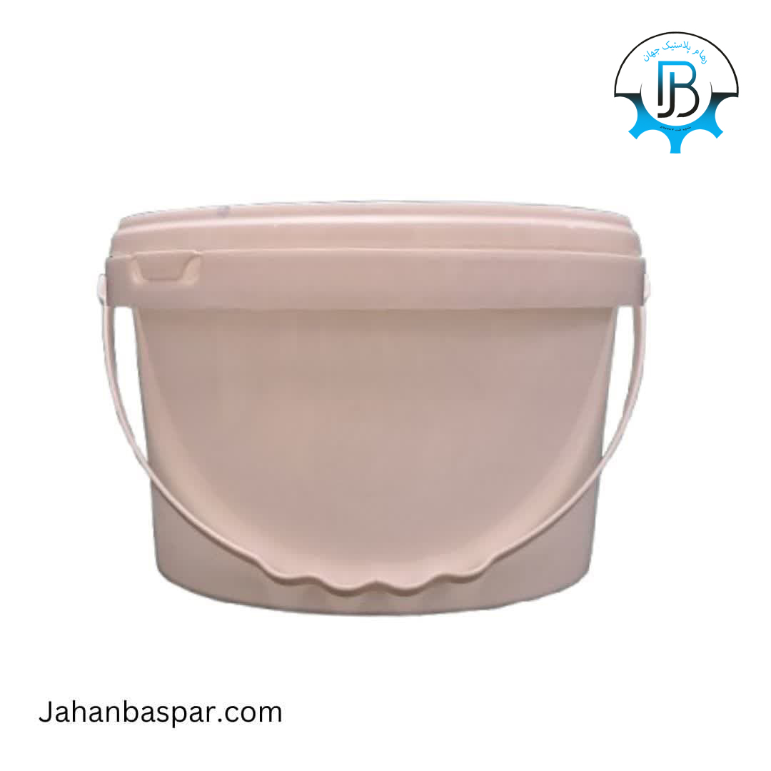 سطل بیضی چهار لیتری-جهان بسپار